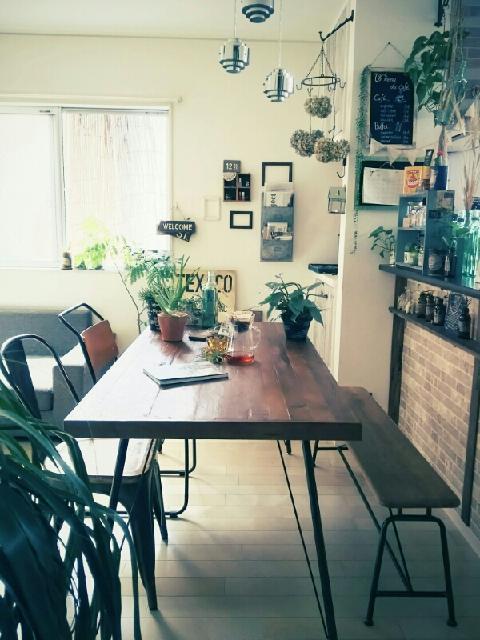 部屋の画像 by -mai-さん | 部屋とハンキングとダイニングテーブルと雑貨とカフェみたいな暮らしコンテスト
