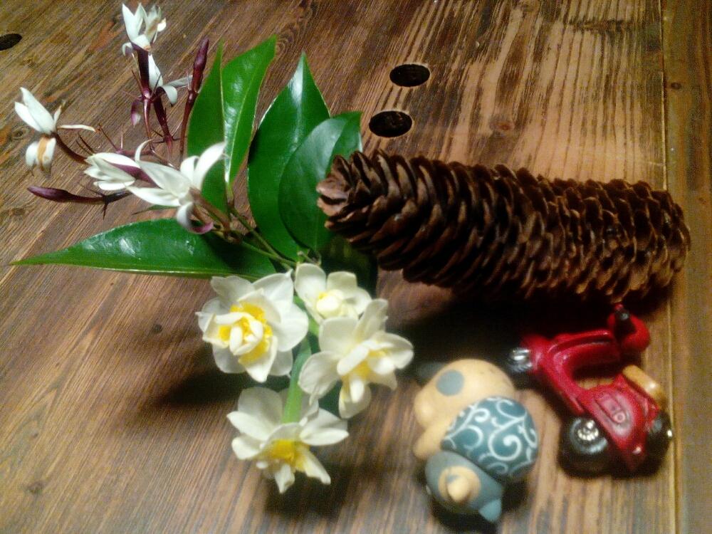 デスクの画像 by ガンママさん | デスクと今日のお花