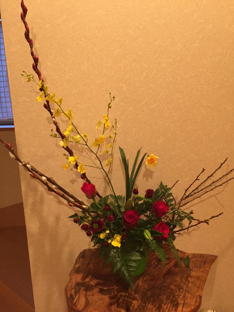 階段/廊下の画像 by ひろパンダさん | 階段/廊下と今日のアレンジメントと今日の一枚と今日のお花とフラワーアレンジメントとバラを楽しむ