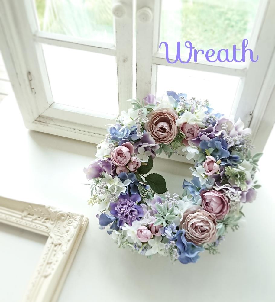 窓辺の画像 by miecoさん | 窓辺とシャビーアンドナチュラルと梅雨明けとリースとflowerWreath