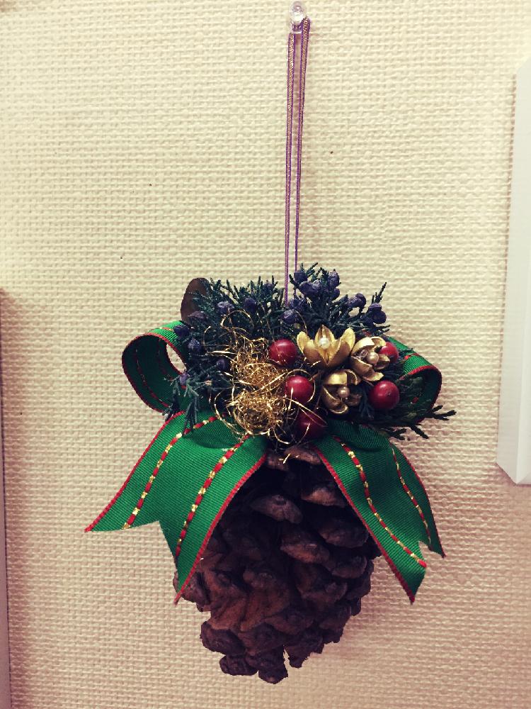 部屋の画像 by chicoriさん | 部屋とお部屋に飾るとハンドメイドと花のある暮らしとサンキライの実とクリスマス