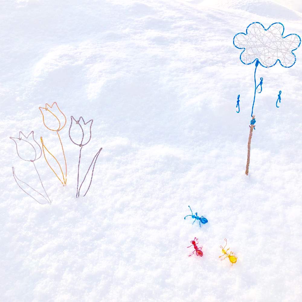 小さな庭の画像 by serenaさん | 小さな庭とmeeと共にと雪とお花❄と手作りガーデンピックと手作り雑貨と チューリップとワイヤークラフトとありんこと今日の花と北海道の庭とビー玉と昨日のお花