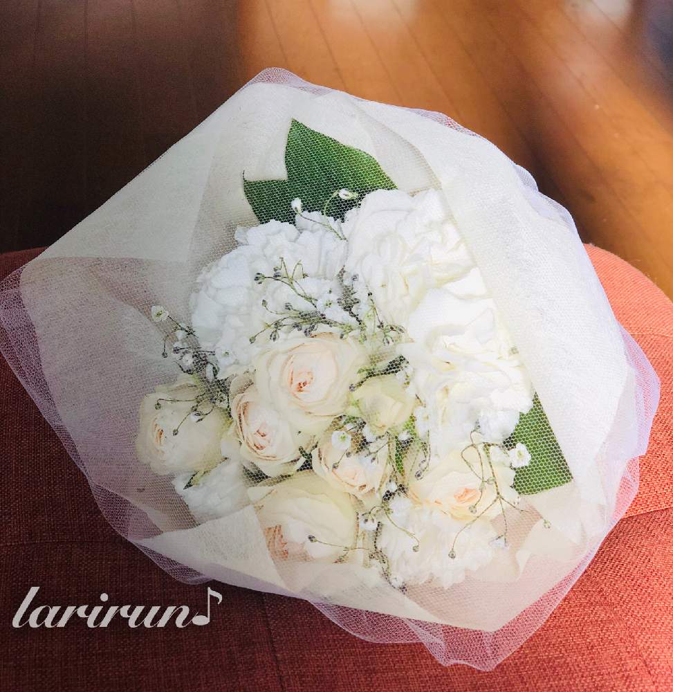 の画像 by らりるん♪さん | 薔薇とバラ・ミニバラとブーケと花嫁のブーケと白いバラと白色植物コンテスト2019