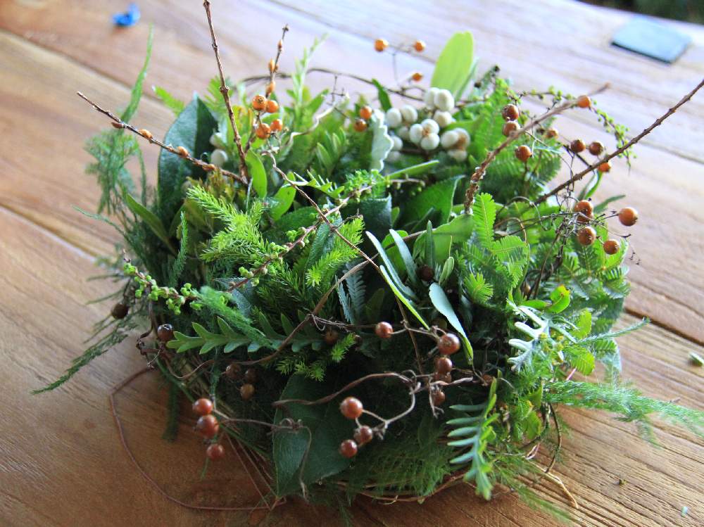 インテリアの画像 by はなえみさん | インテリアと春のお花と爽やかなGreen。とはなえみと神奈川県茅ヶ崎。とハーブと春のお花で作ると今日の一枚と可愛い〜♡とリースと爽やかな彩りと素敵な出会いに感謝とナチュラルスタイルとゆるキャラ倶楽部と花のある暮らしと鳥の巣リースとワークショップ と楽しいひと時