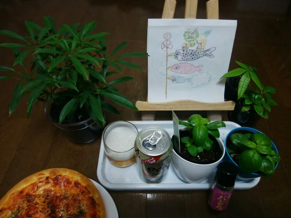 部屋の画像 by レモン⚽️さん | 部屋とスイートバジルとハーブ男子とハーブ愛好会とバジル ハーブとハーブのある暮らしとシーサーオリオンとハーブ好きとお野菜ハーブと男子厨房に立つべし