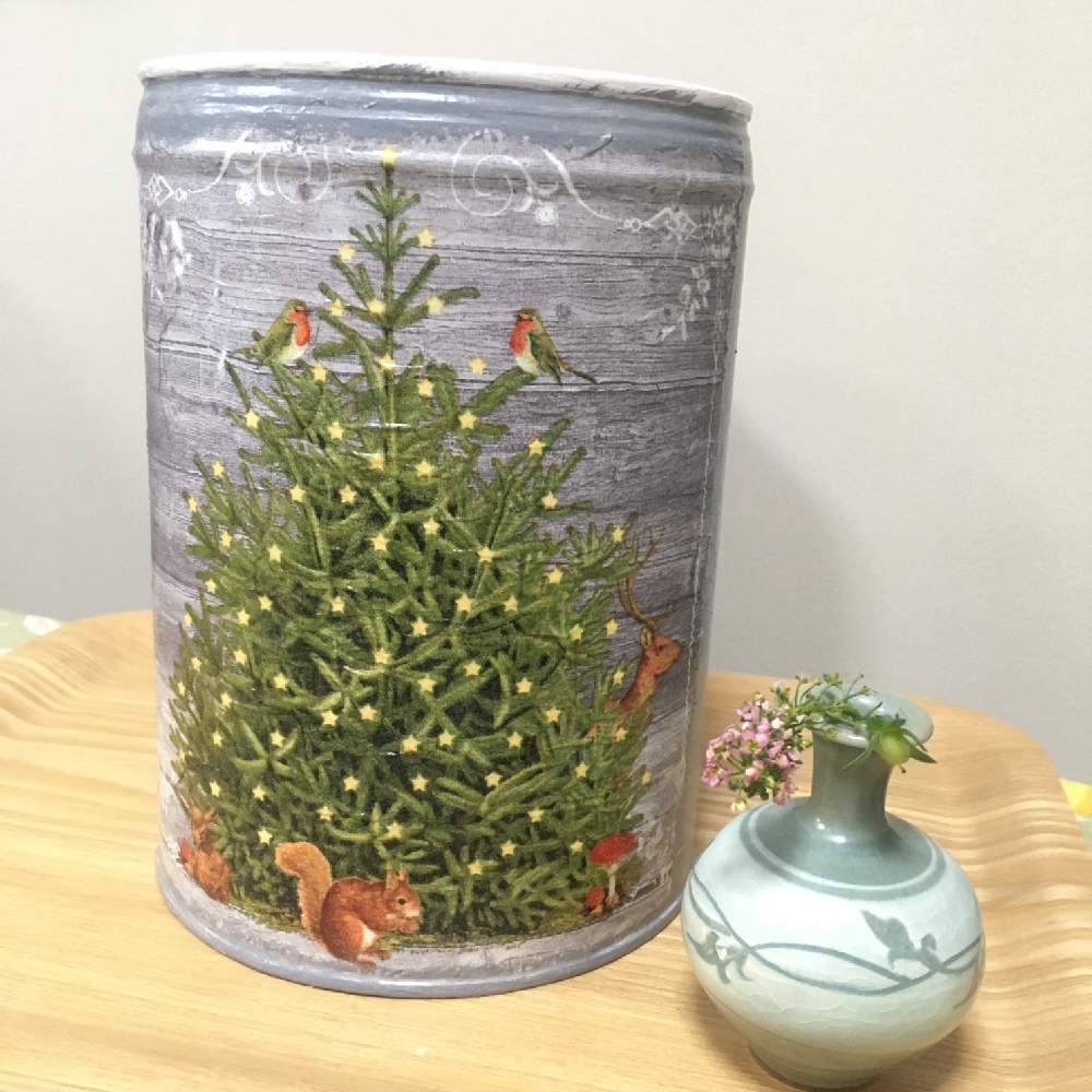 部屋の画像 by もふもふさん | 部屋とリメ缶とデコパージュとスィートアリッサムとデコパージュ缶と手作りリメ鉢リメ缶と作ったよ!と山梨県もらって会