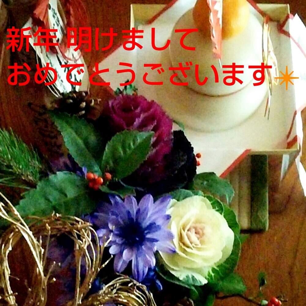 部屋の画像 by non*noさん | 部屋と今年もよろしくお願いしますと床の間と北海道と正月飾り花と明けましておめでとうございます
