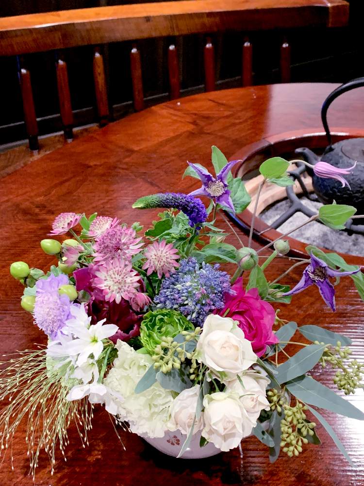 部屋の画像 by 茶々のお庭さん | 部屋とアリウムとクレマチスとアストランティアとスモークグラスと薔薇とHTCと趣味の家と【こまち多肉部】とゆるキャラ倶楽部と花のある暮らしと水曜ローズショー
