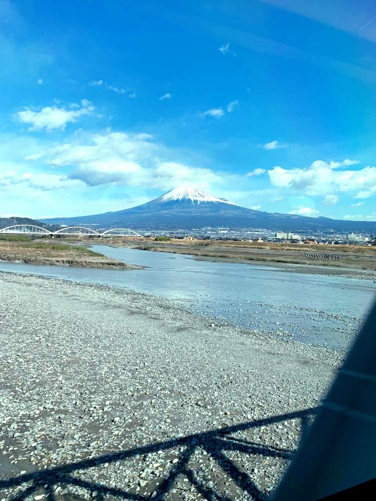 の画像 by かあさん | 富士山と富士山(*´˘`*)♡と新幹線の中から…