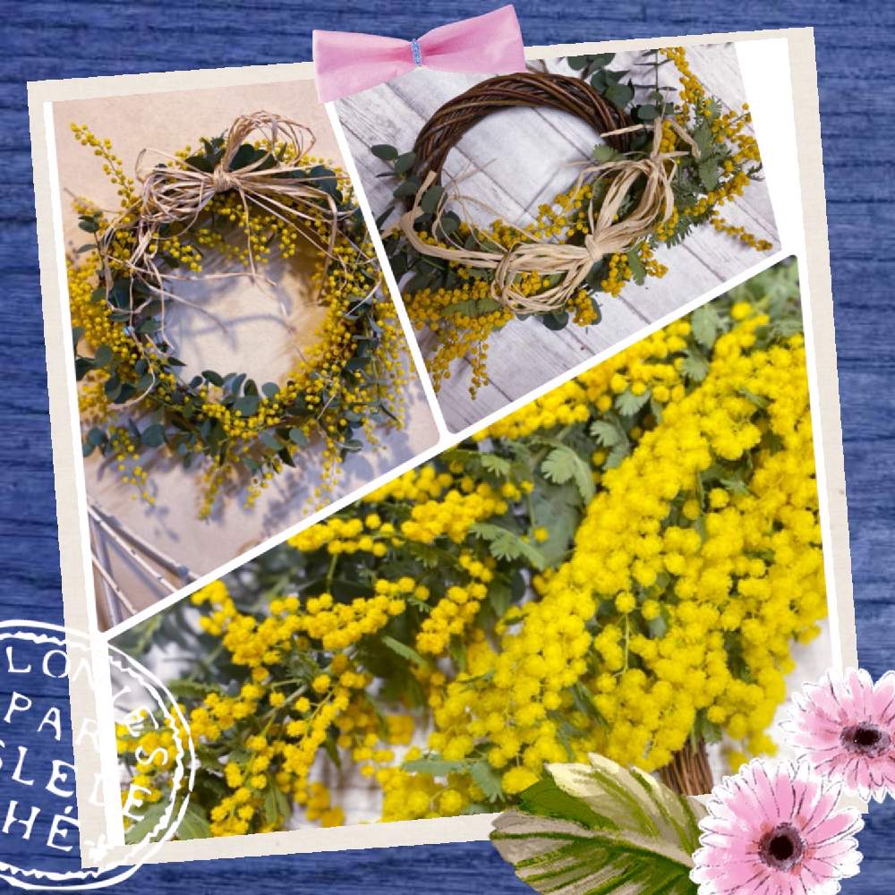 インテリアの画像 by ♪nao♪さん | インテリアとミモザのリース♪とミモザ♪と花のある暮らしとミモザのリースリベンジと『お部屋を彩る、春の花』フォトコン