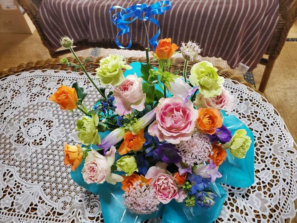 部屋の画像 by ラベンダーさん | 部屋と꒰ღ˘◡˘ற꒱かわゅ~と花のある暮らしと薔薇を使ったアレンジメント