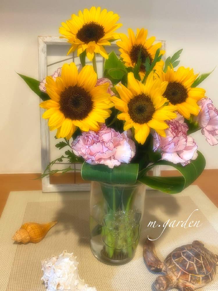 玄関の画像 by m.gardenさん | 玄関と切り花とはなイチお届け便