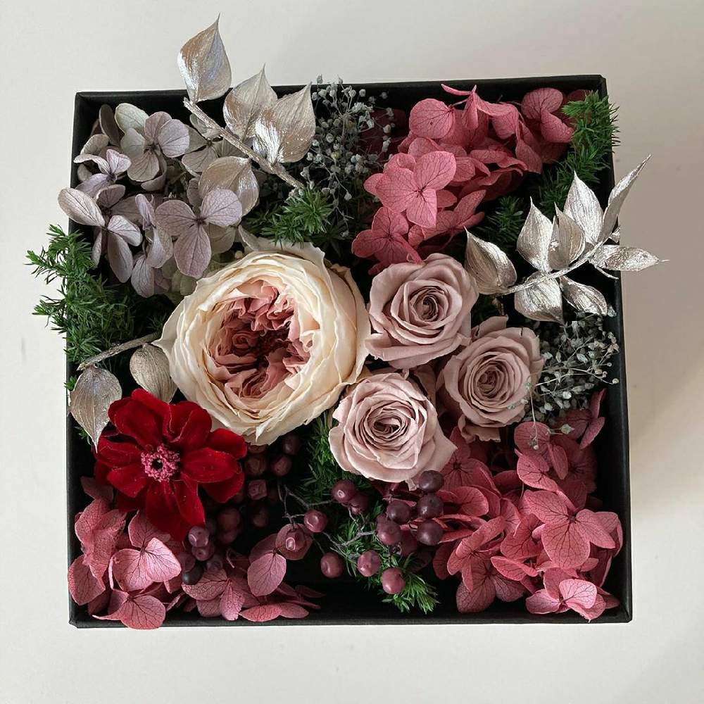 の画像 by 河野自然園さん | プリザ―ブドフラワーとばら バラ 薔薇と神奈川とプリザとGS映えと横浜とボックスフラワーとレッスンと可愛いとガーデニングとアレンジメントとフラワーボックスアレンジ