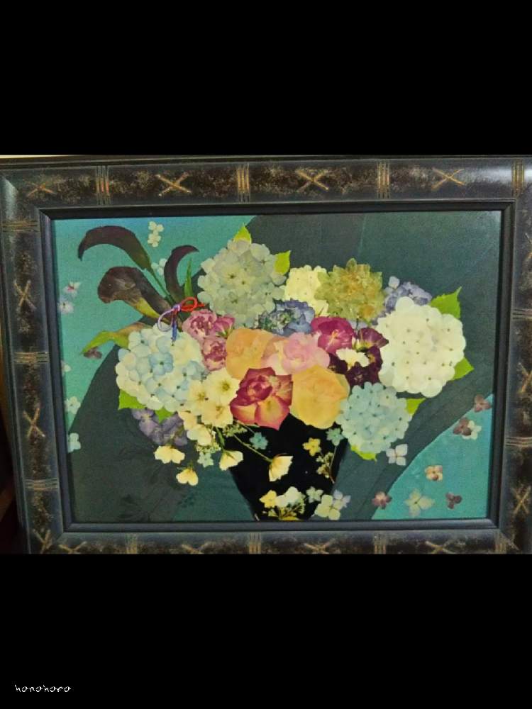 の画像 by hanahamaさん | ばら バラ 薔薇と花のある生活と感謝と祈りと紫陽花 アジサイ あじさいとカラ―(紫)と押し花(花生活)と押し花と押し花(hama)
