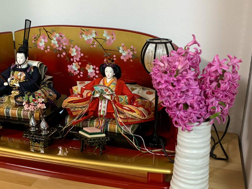 部屋の画像 by miu304さん | 部屋とヒヤシンスの花とひな祭りとお気に入りの器や花瓶と植物