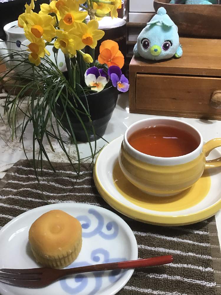 部屋の画像 by うたちゃんさん | 部屋と小さな アレンジとスイートポテトとGS映えとGS日和と内祝いの品とマスコット達と一人お茶の時間