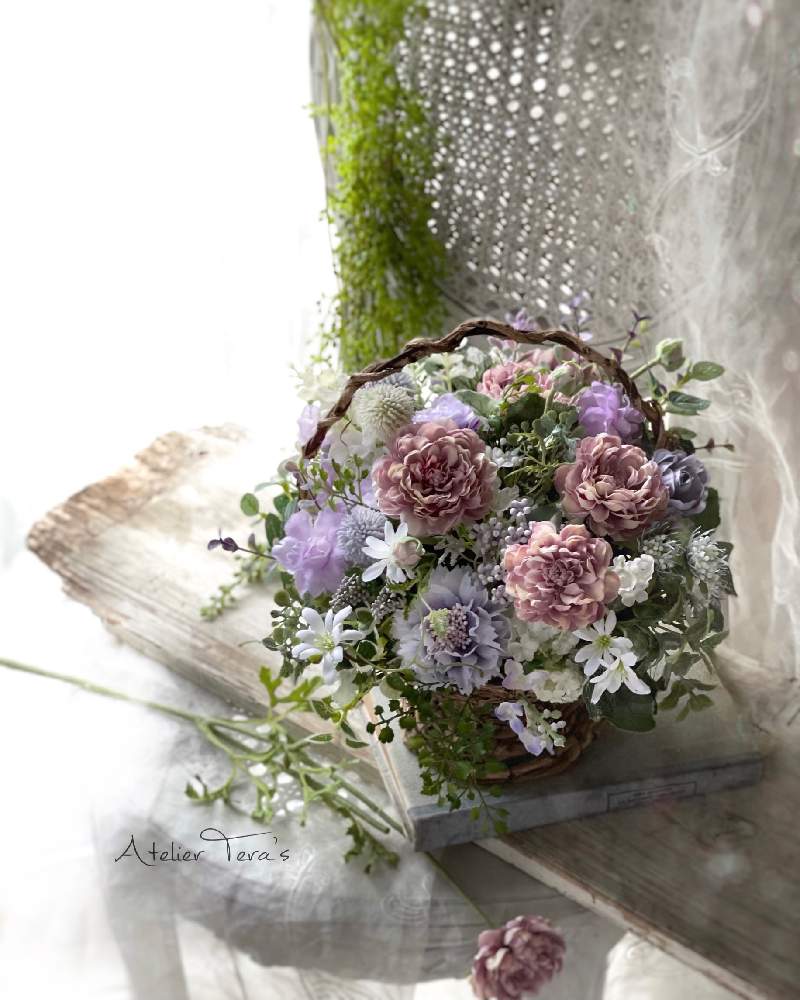 インテリアの画像 by アトリエテラスさん | インテリアとフラワーアレンジメントと花のある暮らしと今日のお花とアーティフィシャルフラワーアレンジメント