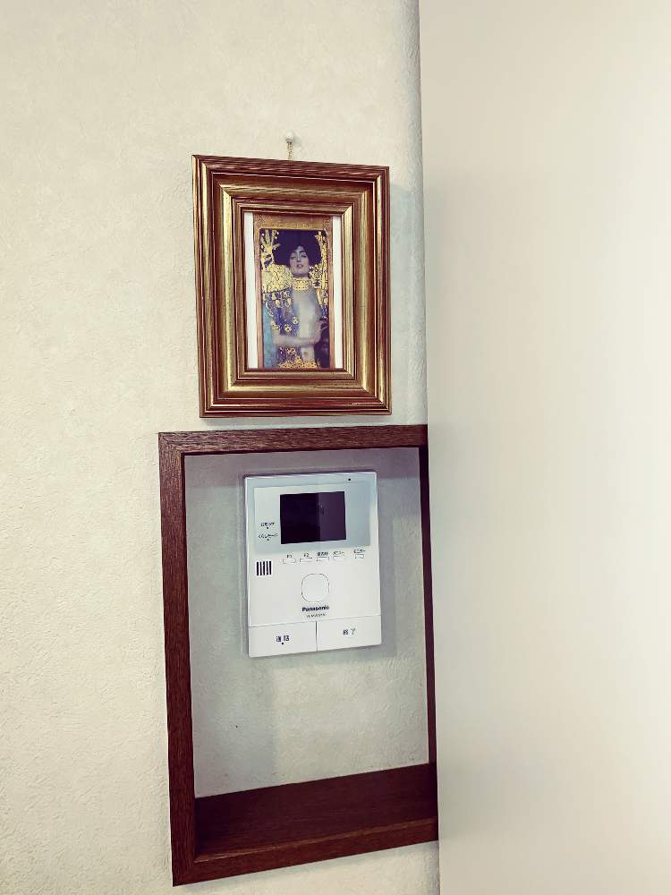 キッチンの画像 by 薔薇大好きキョウチャンさん | キッチンとインターホンの取替と注文住宅と好きな物に囲まれた暮らしと小さな家とクリムト ユディト1と季節を楽しむ暮らし