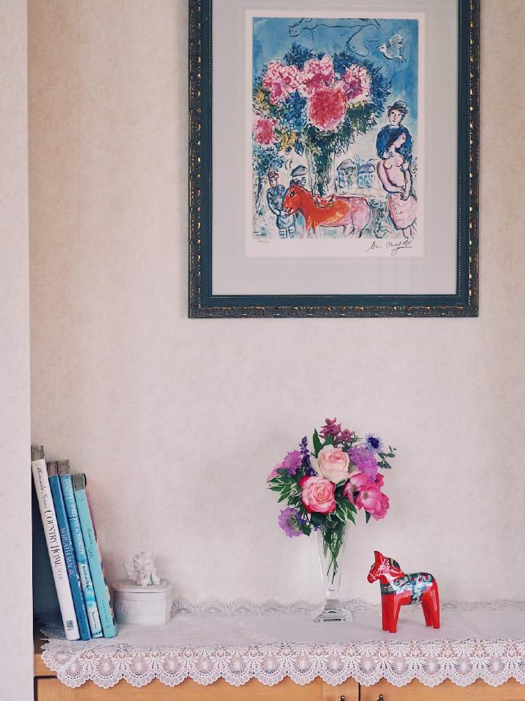部屋の画像 by サクラコ❀︎*さん | 部屋といいね❤ありがとうとばら バラ 薔薇と癒されます♡と熊本からとお部屋に花をと綺麗だね~♡とお庭の花たちと薔薇♪と庭の花たち**と綺麗♪