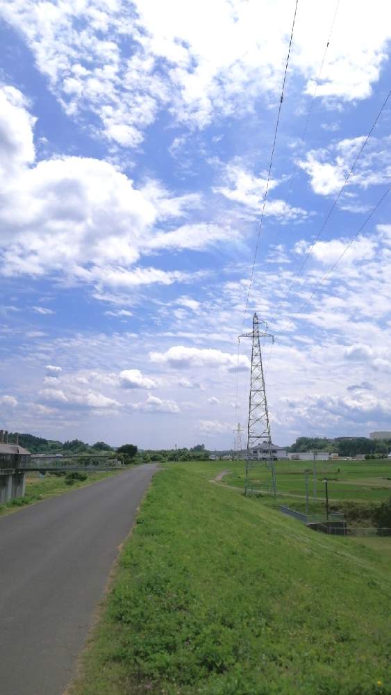 お出かけ先の画像 by 風の駅さん | お出かけ先と雑草どんと土曜はお空の発表会と雲仲間とFinepix S2500HD撮影と通勤の途中と土曜の土手の日とぶらり電動チャリと阿武隈川と鉄塔