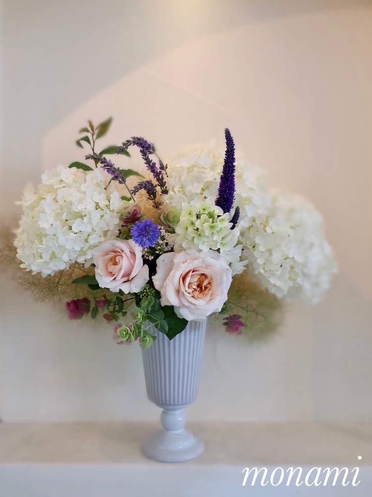 キッチンの画像 by モナミさん | キッチンと私の癒し♡とわたしの楽しみと薔薇愛同盟とおうち時間とわれら17年組とバラのある暮らしと庭の花でアレンジとキッチンニッチでとベンウェザースタッフと育てたお花でアレンジと大好きな花と月曜日にはバラをとバラが好き