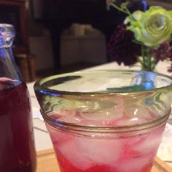赤紫蘇ジュースの画像 by Naomamさん | 部屋と赤紫蘇ジュースと収穫物