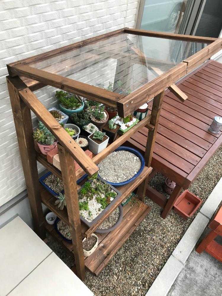 多肉植物用の棚作り｜🍀GreenSnap（グリーンスナップ）