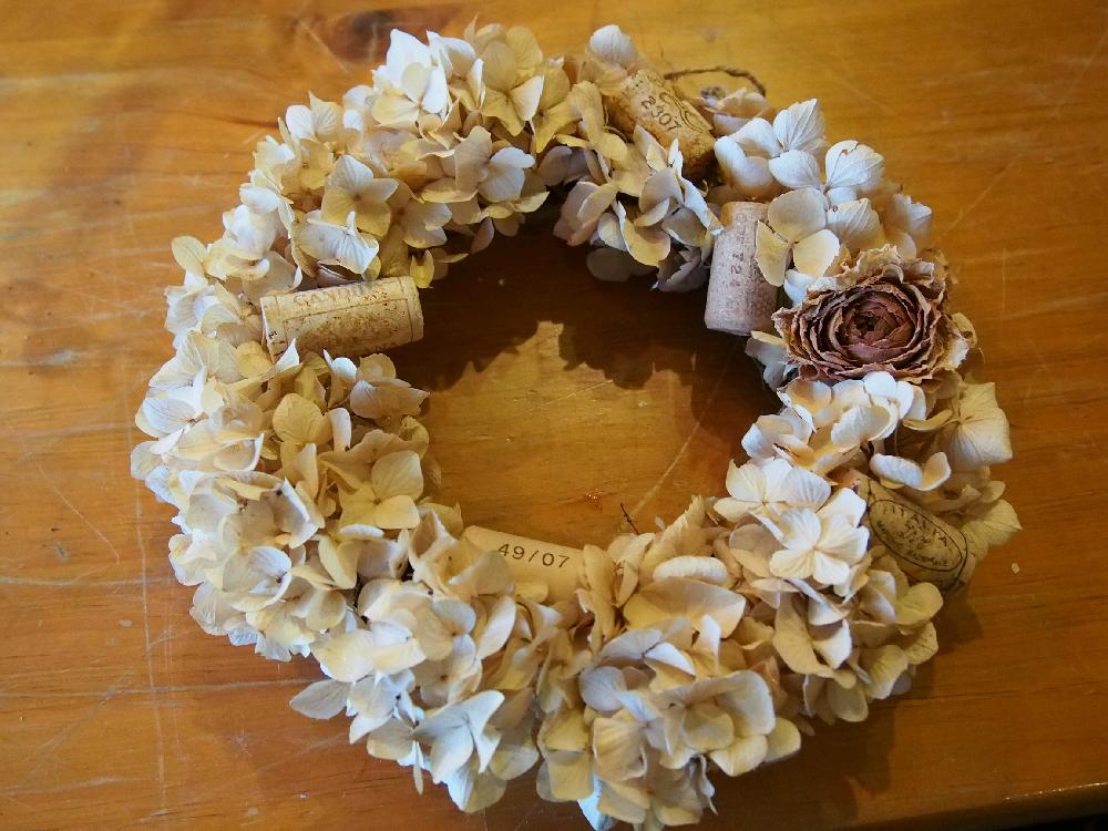 古くなった紫陽花リースを簡単リメイク Greensnap グリーンスナップ