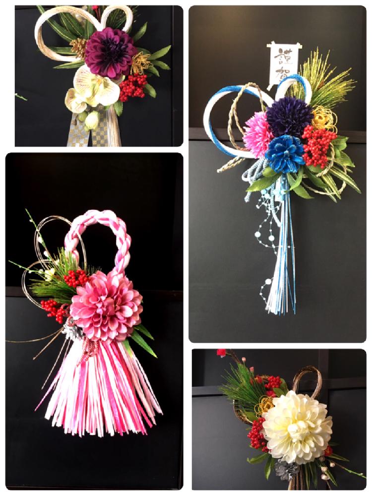 お正月しめ縄の投稿画像 By はるさん お正月リースとアーティフィシャルフラワーと手作り造花といつもありがとう とかわいい と皆さんに感謝とレッスンと皆さんの作品と 0いいね 17月12月6日 Greensnap グリーンスナップ