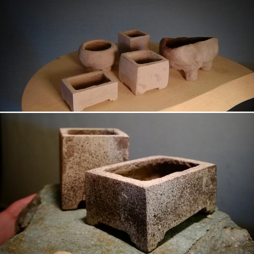 オーブン陶土の投稿画像 By Fujimaxさん 鉢作りとdiyと小品盆栽と盆栽 18月7月24日 Greensnap グリーンスナップ