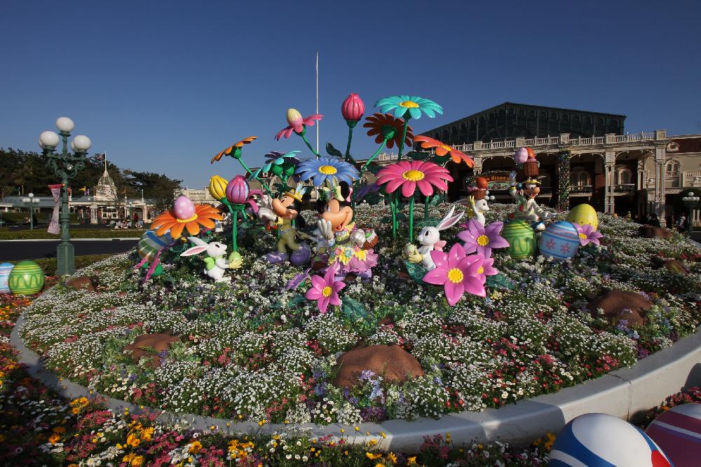 ディズニーランドの投稿画像 By Mr マーさん Eosと花壇とお空で繋がってると春pic祭りと 100いいね 18月8月22日 Greensnap グリーンスナップ