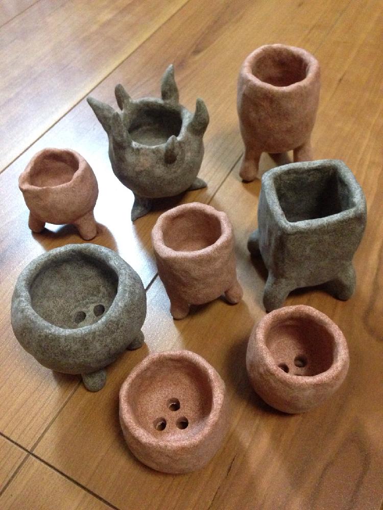 Gs映えの投稿画像 By 王蟲 おうむ さん ヤコのオーブン粘土とオーブン陶土と自作鉢と王蟲の手作り 18月10月24日 Greensnap グリーンスナップ