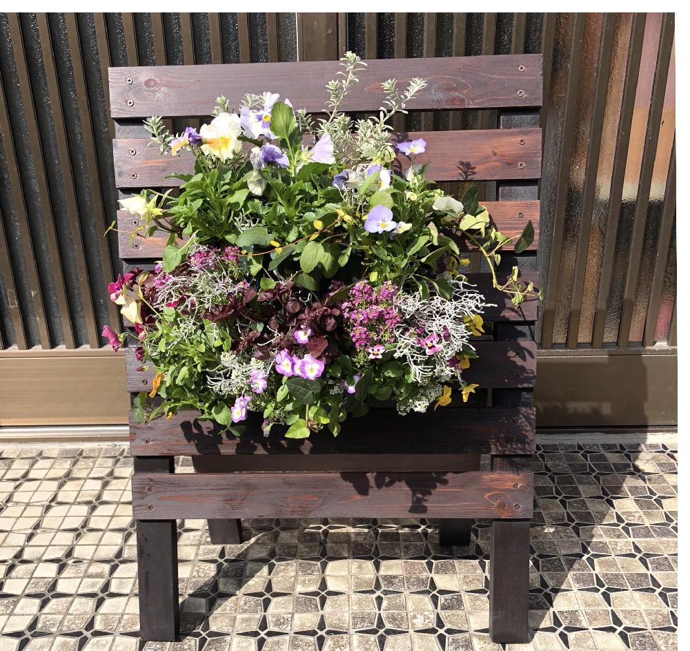 花のある暮らしの投稿画像 By マミ ちゃんさん スリットバスケットと寄せ植えとビオラ パンジーとハンギングバスケットと小さな庭と花のある暮らしと スリットバスケットと寄せ植えとビオラ パンジーとハンギングバスケット 18月10月29日 Greensnap グリーン