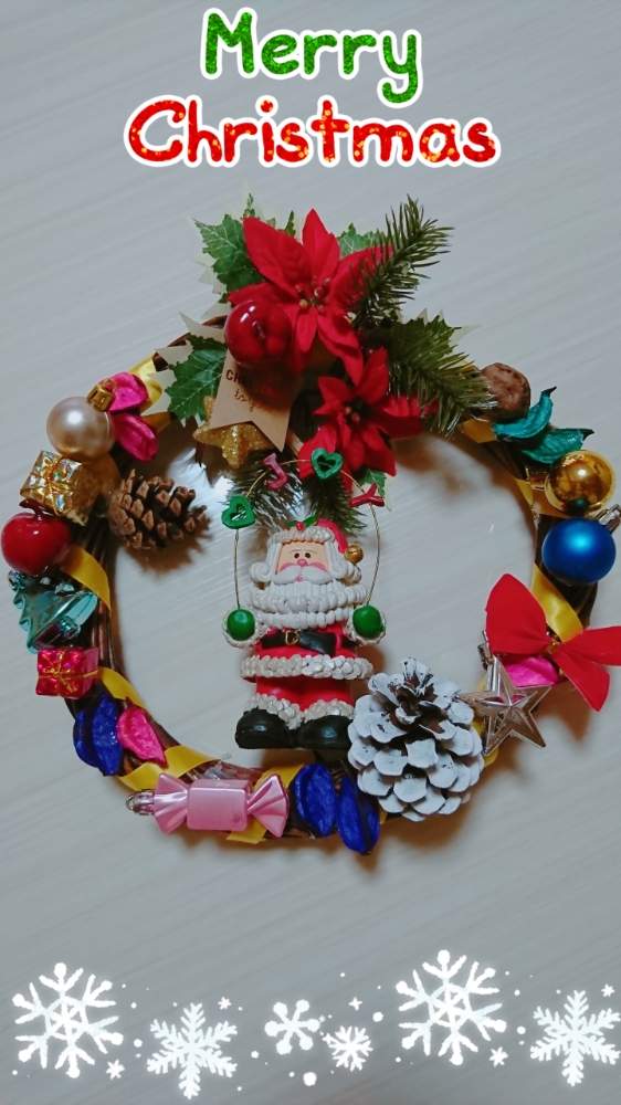 クリスマスリースの投稿画像 By まゆままさん クリスマスとかわいい 18月12月日 Greensnap グリーンスナップ