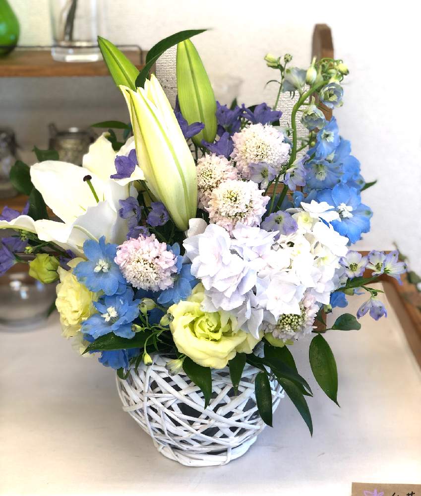 トルコキキョウ の投稿画像 By Sobana さん お供えと紫陽花 アジサイ あじさいとスカビオサの花と デルフィニウムと花屋とフラワーアレンジメント と花のある暮らしとユリの花とトルコキキョウ とお供えと紫陽花 アジサイ あじさいとスカビオサの花と デルフィニウムと