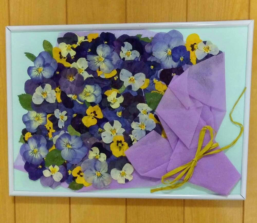 部屋の投稿画像 by ryu - ryuさん｜押し花とビオラ・パンジーと花束と 