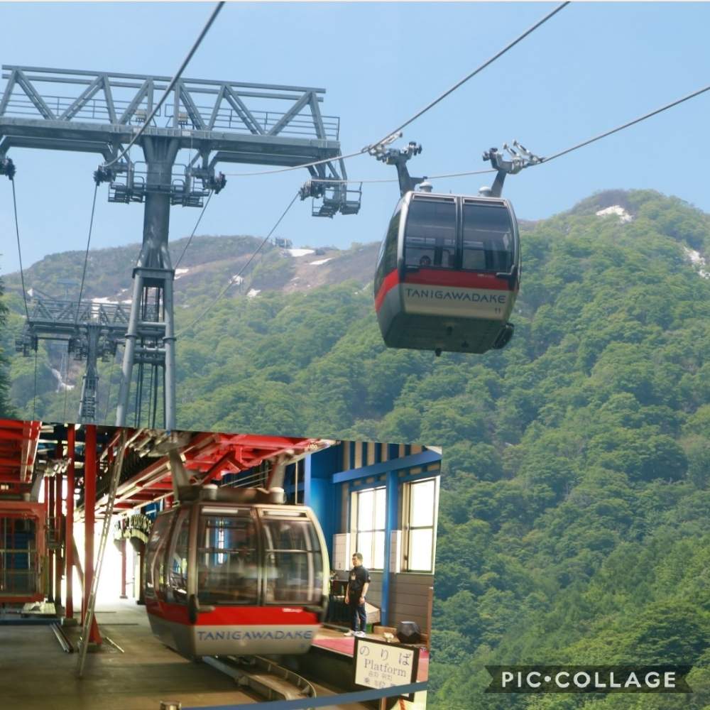 谷川岳の投稿画像 By やまちゃん 旅 さん ロープウェイと谷川岳ロープウェイと旅先の乗り物 19月5月27日 Greensnap グリーンスナップ
