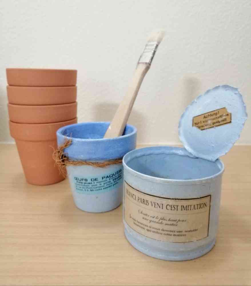 ミニリメ缶とリメ鉢(ザラザラタイプ)作り方✨｜🍀GreenSnap（グリーン