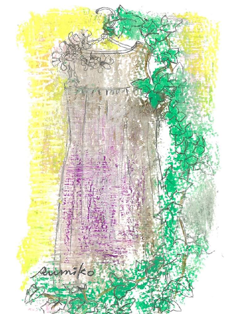 センスの投稿画像 By るんるんるんさん 観葉植物とイラストとアートとクレヨンとおしゃれ とクレヨン画とアイビー と花のある暮らしと鉛筆画 19 月7月21日 Greensnap グリーンスナップ