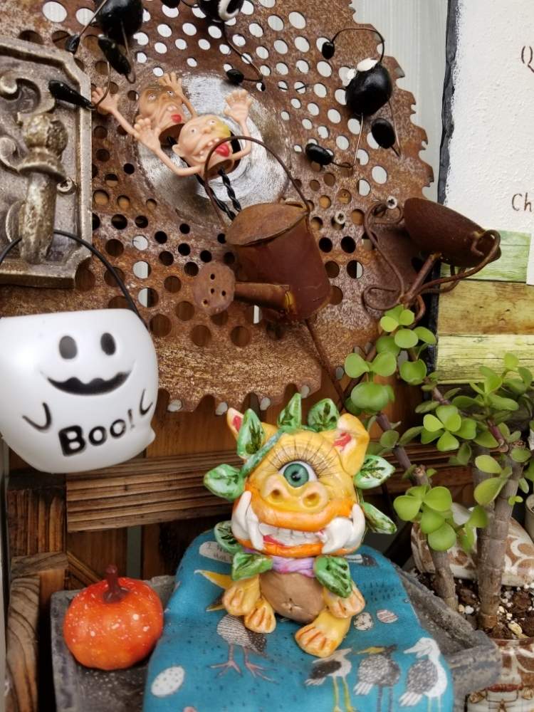 手作りの投稿画像 By ほーちゃんさん 多肉植物と交換便と育てる楽しみとベランダ庭と自分好みと紙粘土と創る楽しみとめっちゃ可愛い 19月9月11日 Greensnap グリーンスナップ