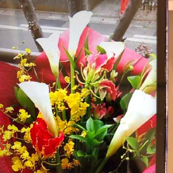 退職の花束の画像 by kazuさん | お祝いごとと退職の花束とアレンジと花のある暮らしと贈りもの