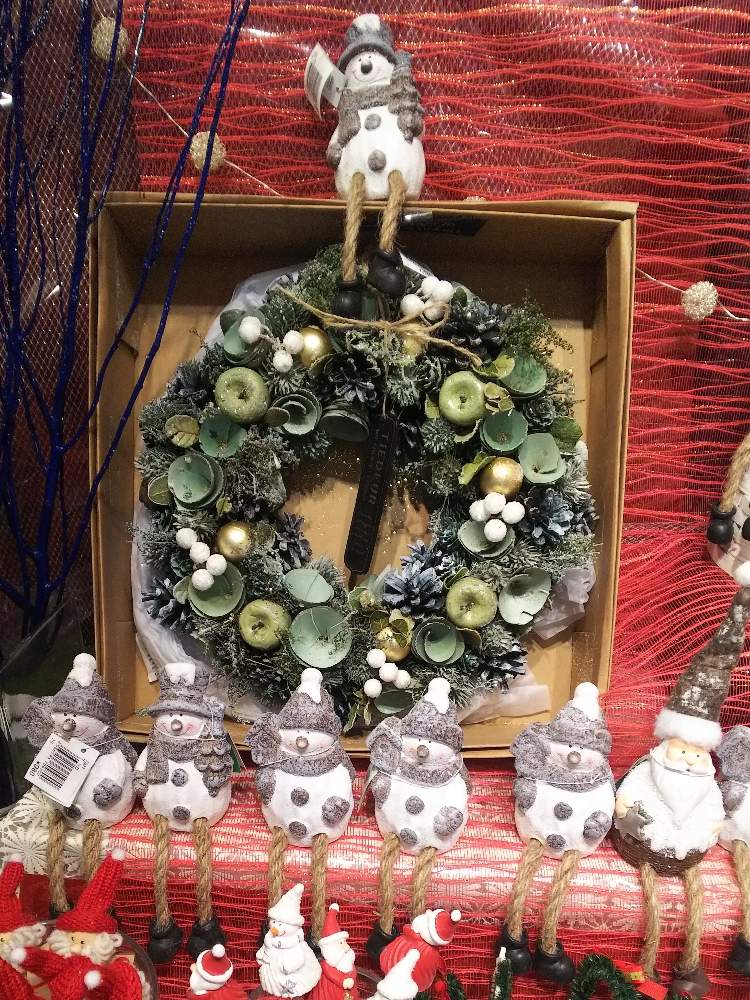 クリスマスリースの投稿画像 By 月見草 さん スノーマンとかわいい とおしゃれ 19月12月1日 Greensnap グリーンスナップ