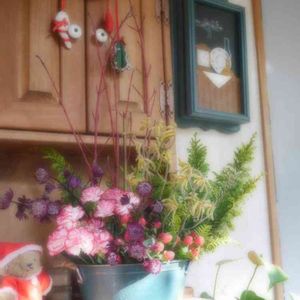 フラワーアレンジメント,花のある暮らし,ハンドメイド雑貨,トールペイント,ミラーレス一眼の画像