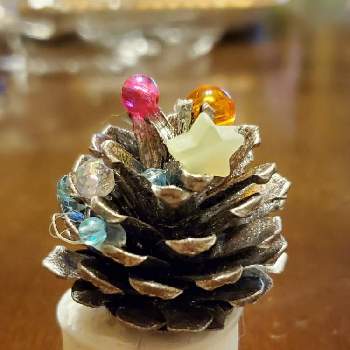 松ぼっくりツリーの画像 by ゆりさん | クリスマスツリーと松ぼっくりツリーとかわいい❤と松ぼっくり☆