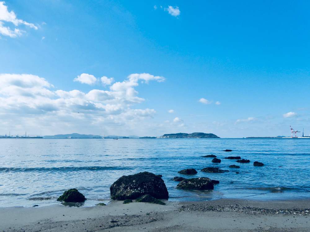お出かけ先の投稿画像 By ねこたんぽさん 下関 彦島の風景と石同好会と海の景色と空の景色とみどりのまとめと季節感と下関 彦島の風景と石同好会と海の景色と空の景色とみどりのまとめと季節感 月1月6日 Greensnap グリーンスナップ Greensnap