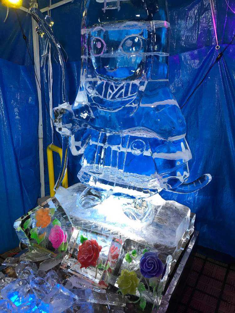 氷 の花 冬の氷彫刻 Greensnap グリーンスナップ