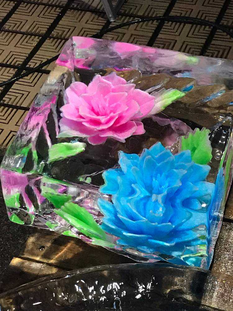 氷 の花 冬の氷彫刻 Greensnap グリーンスナップ