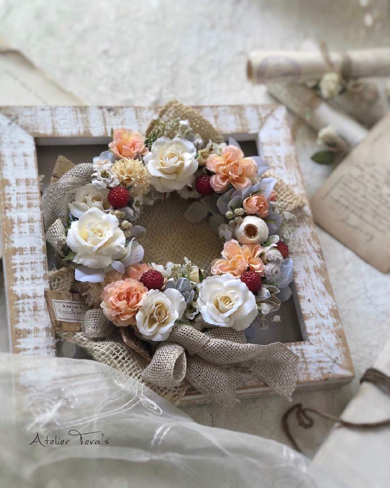 フラワーアレンジメントの投稿画像 By アトリエテラスさん リースと花のある暮らしと今日のお花 月4月19日 Greensnap グリーンスナップ