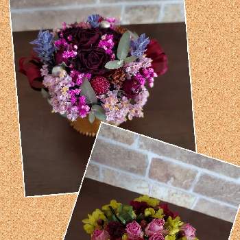 大好きなお花♪の画像 by akeさん | 玄関とアレンジとドライフラワーと花のある暮らしと大好きなお花♪