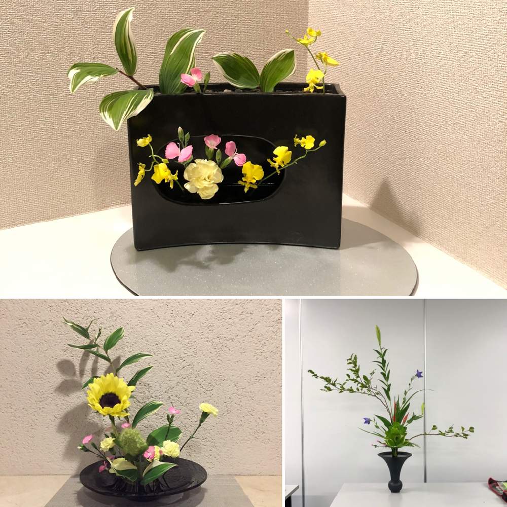 夏はぜの投稿画像 By Ikebana Yuyu77さん オンシジュウムと鳴子ユリとエントランスと花のある暮らしと立花と池坊と自由花と花 のある暮らしと立花と池坊と自由花 月7月3日 Greensnap グリーンスナップ Greensnap グリーンスナップ